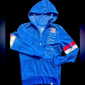 Women’s NY Giants Full Zip Hoodie Small